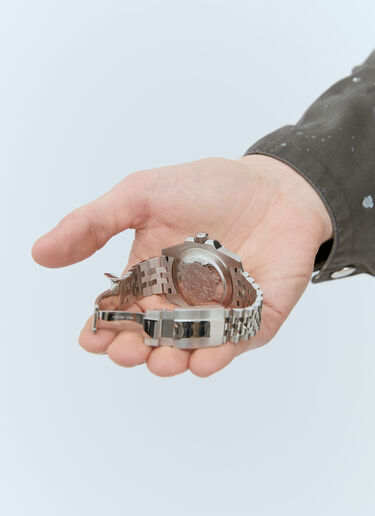 A BATHING APE® Type 2 BAPEX Watch Silver bap0155001