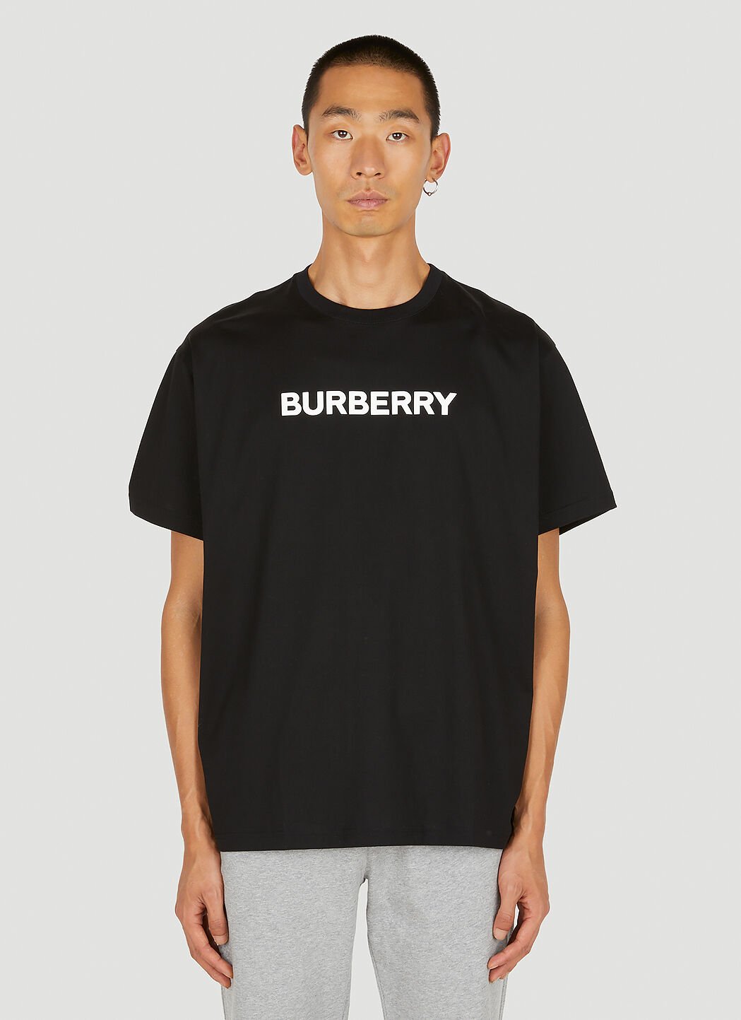 Burberry logo-print jersey t-shirt top