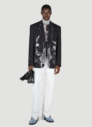 Y/Project x Jean Paul Gaultier 트롱프뢰유 잰티 블레이저 블랙 ypg0152011
