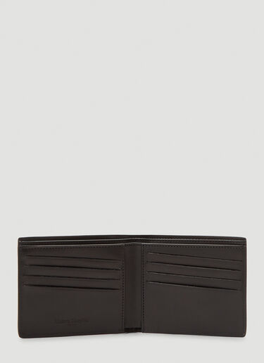 Maison Margiela Textured Bi-fold Wallet Black mla0139030
