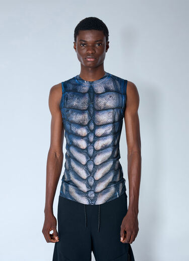 Nike by Yaku Re-Create Reptile Tank Top Blue nik0165021