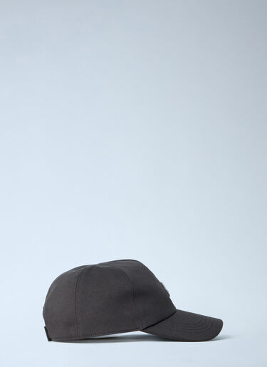 Moncler x Rick Owens Embroidered Logo Baseball Cap Dark Grey mcs0363031