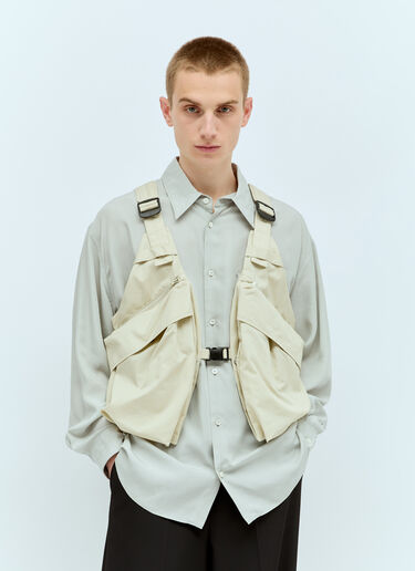 Lemaire Multipocket Vest Cream lem0156001