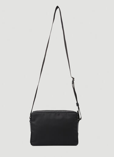 Prada Logo-Plaque Shoulder Bag - Black for Men