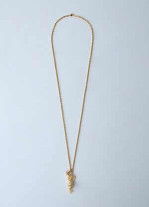 Vivienne Westwood Man. Satyr Pendant Necklace Gold vvw0160025