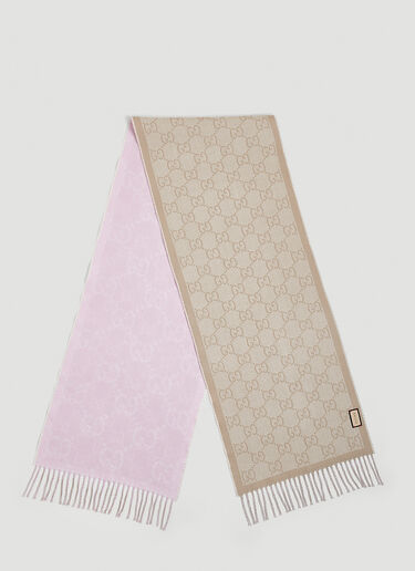 Gucci GG Jacquard Baby Scarf Beige guc0351002