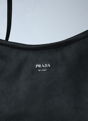 LN-CC® - Prada: Leather Large Route Tote Bag - Black Prada Leather Large Route Tote Bag Black pra0264401