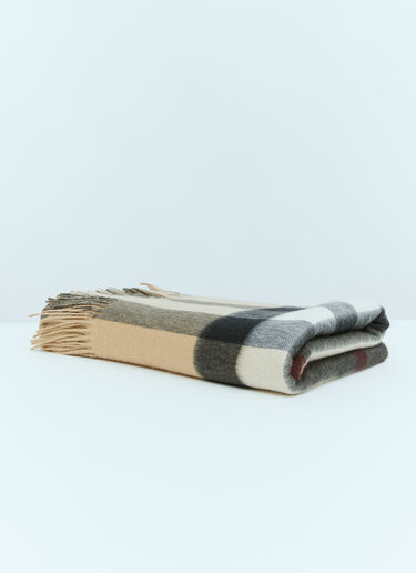 チェックカシミアブランケット Burberry チェックカシミアブランケット ベージュ bur0255104