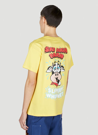 Sky High Farm Workwear 印花 T 恤 黄色 skh0352015