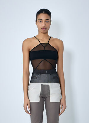 Rick Owens Sl Combo Top Black ric0264004
