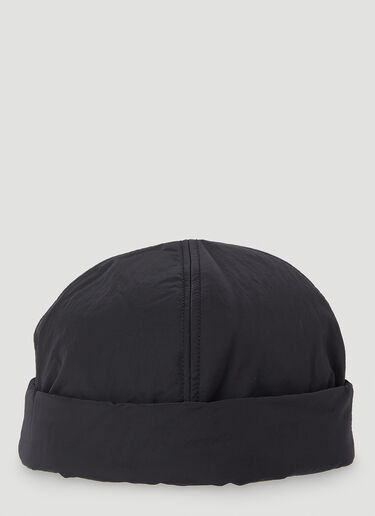 Y-3 Logo Embroidery Beanie Hat Black yyy0152057