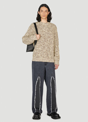 Jil Sander+ Mouliné Sweater Beige jsp0151007