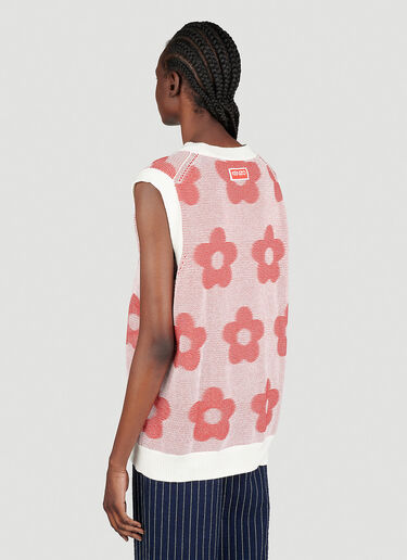 Kenzo Flower Spot Vest Pink knz0354001