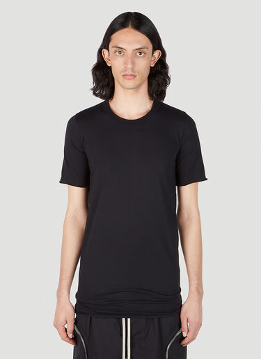 Rick Owens 베이식 티셔츠 블랙 ric0151015