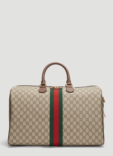 Gucci 미디엄 사이즈 Ophidia GG 캐리온 더플 백 Beige guc0135017