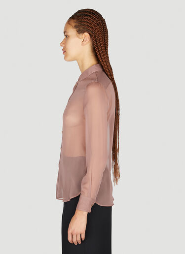 Saint Laurent Buttoned Shirt Pink sla0251047