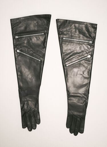 Rick Owens Porterville Gloves Black ric0158013