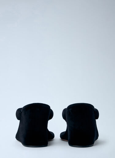 LN-CC® - Balenciaga: Gaeta Wedge Thong Sandals - Black Balenciaga Gaeta Wedge Thong Sandals Black bal0265042