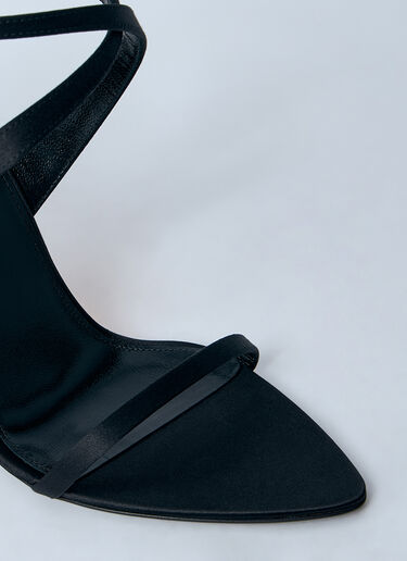 Saint Laurent Salomé Wedges Black sla0259022