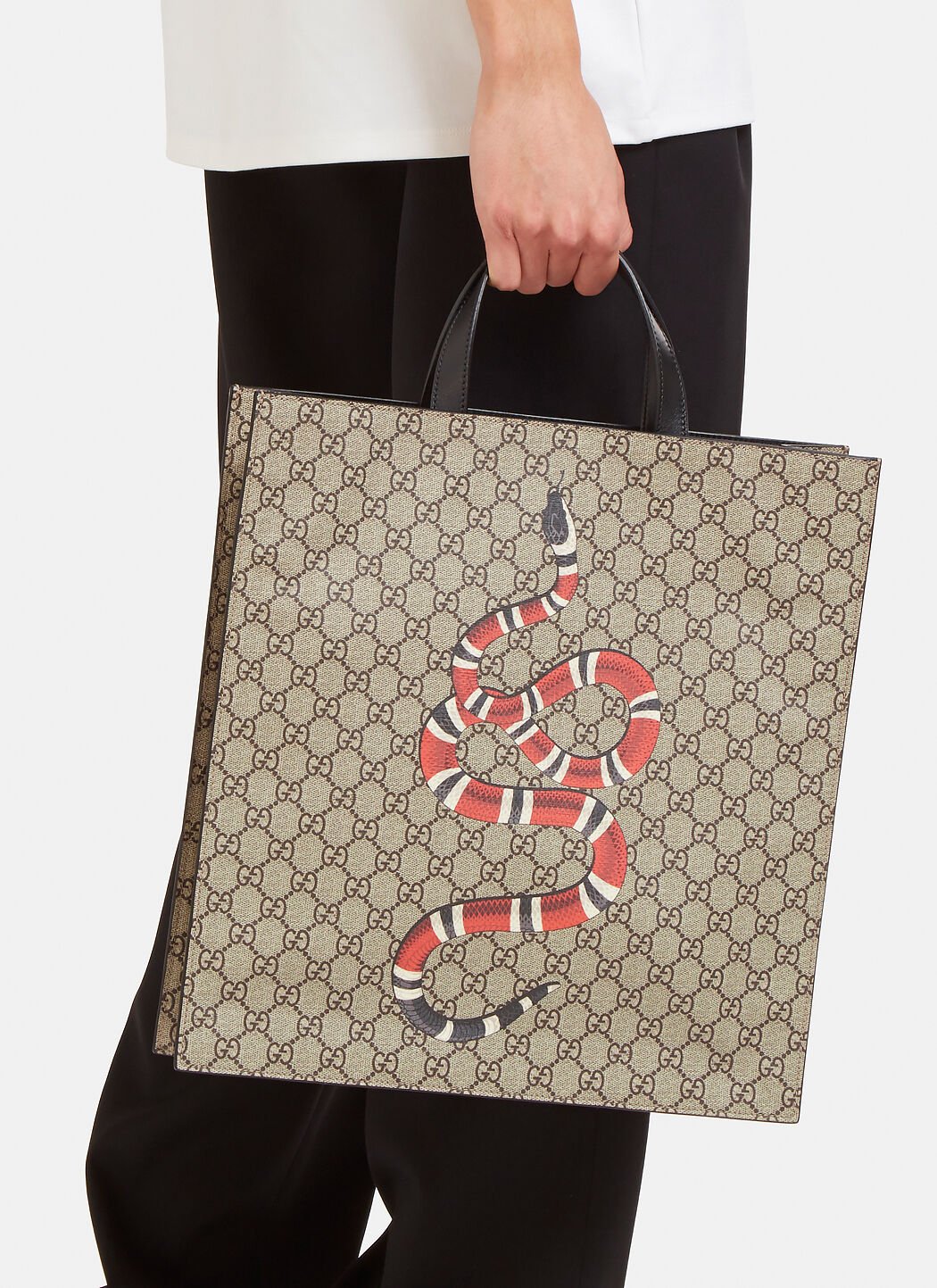 Gucci snake tote bag outlet
