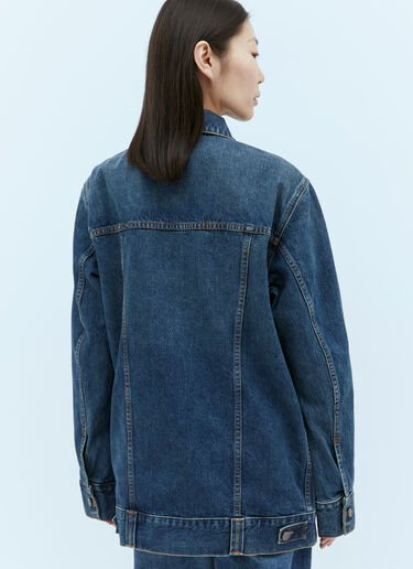 Khaite Ross Denim Jacket Blue kha0255003