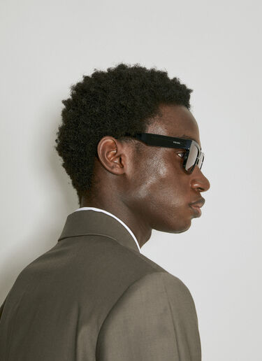 Prada 方框太阳镜 黑色 lpr0353006