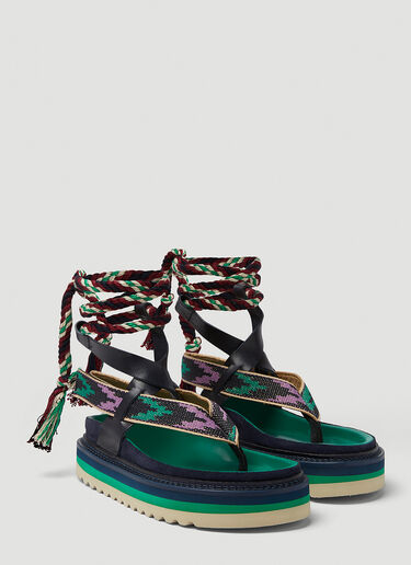 Edeme Platform Sandals Isabel Marant Étoile Edeme Platform Sandals Black ibe0247081