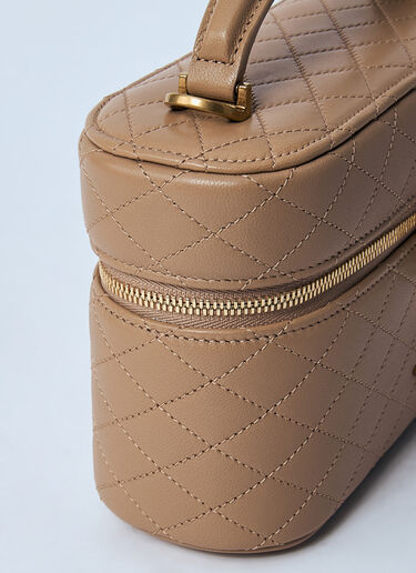 Saint Laurent Gaby Vanity Shoulder Bag Brown sla0259091