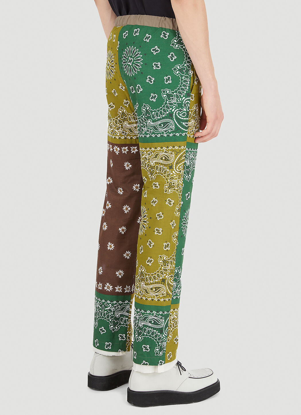 Green bandana pants sales