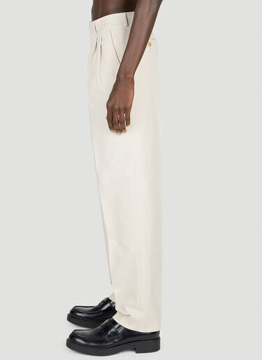Relaxed Pants Gucci Relaxed Pants Beige guc0153007