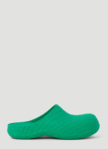 Bottega Veneta Beebee Clog Slippers Green bov0152011