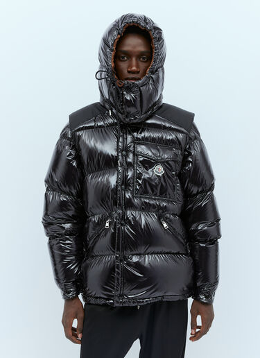 Moncler Karakorum 카라코람 립스톱 다운 재킷 블랙 mnk0154005