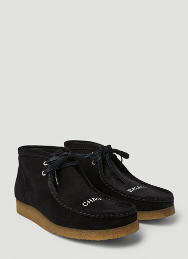 UNDERCOVER x Clarks Chaos Balance ワラビーシューズ ブラック unc0150002