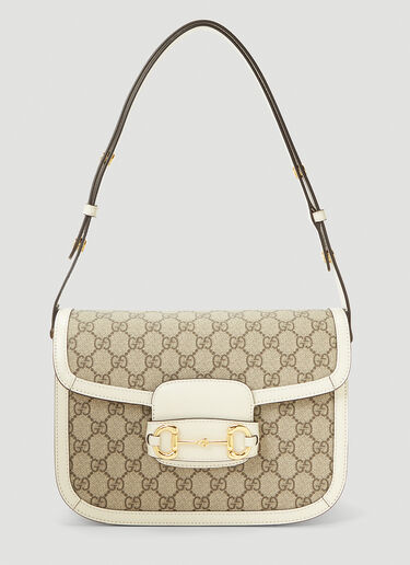 Gucci Horsebit 1955 Small Shoulder Bag White guc0241129