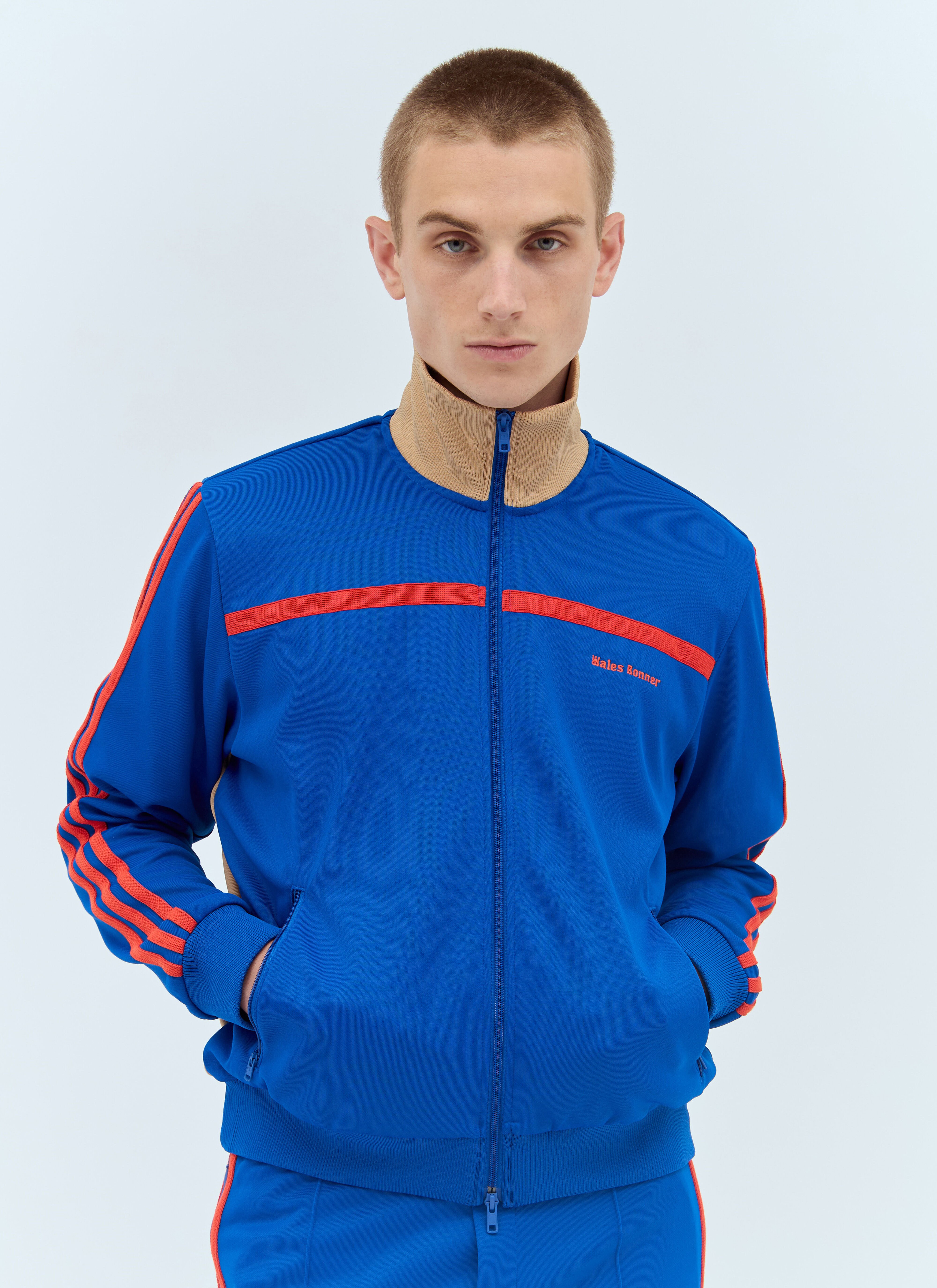 adidas by Wales Bonner Jersey Track Jacket Blue awb0357015
