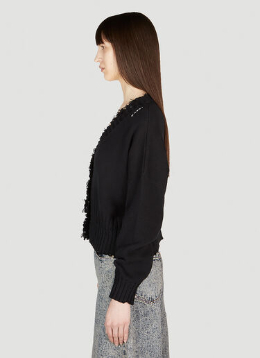 Marni Distressed Cardigan Black mni0253023