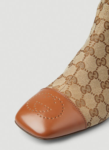 Gucci Ellis Supreme 靴子 棕色 guc0247101