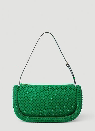 JW Anderson Embellished Bumper Shoulder Bag Green jwa0252010