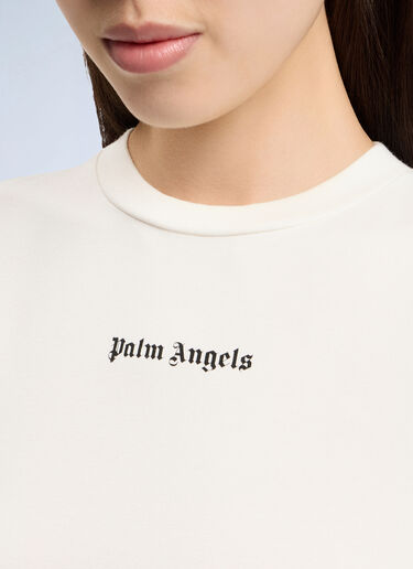 Palm Angels Classic Logo Baby T-Shirt White pma0264222
