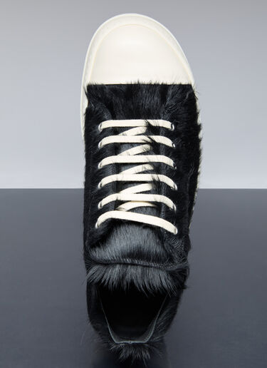 Rick Owens Fur Low Top Sneakers Black ric0156013