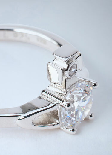 LN-CC® - Vivienne Westwood: Reina Petite Ring - Silver Vivienne Westwood Reina Petite Ring Silver vvw0366046