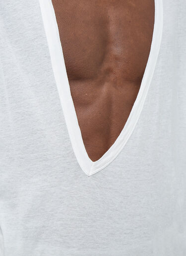 Rick Owens Dylan T-Shirt White ric0143019