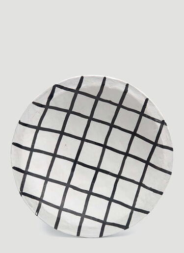 Serax Isa Gridding Plate Large Black wps0644583
