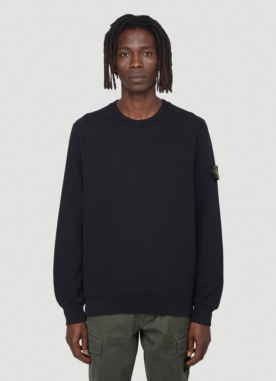 Stone island mens top sweatshirt