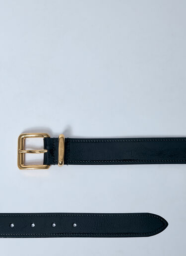 Miu Miu Leather Belt Black miu0259042