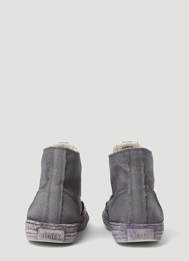 Maison Mihara Yasuhiro Past Sole Overdyed High Top Sneakers Black mmy0153004