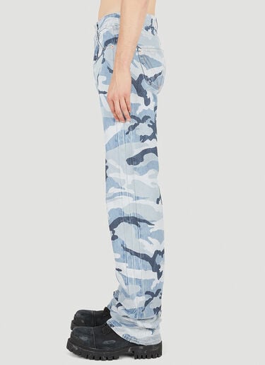 VETEMENTS Camouflage Jeans Blue vet0150008