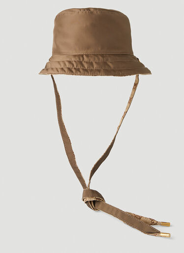 Gucci Reversible Bucket Hat Brown guc0350002
