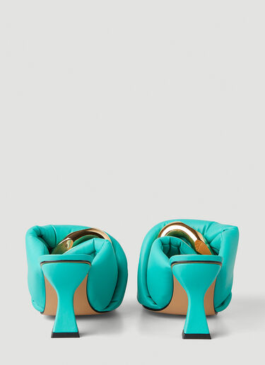 JW Anderson 트위스트 체인 힐 샌들 블루 jwa0247033
