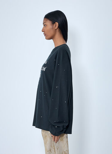 Acne Studios Logo Motif T-Shirt Black acn0363016